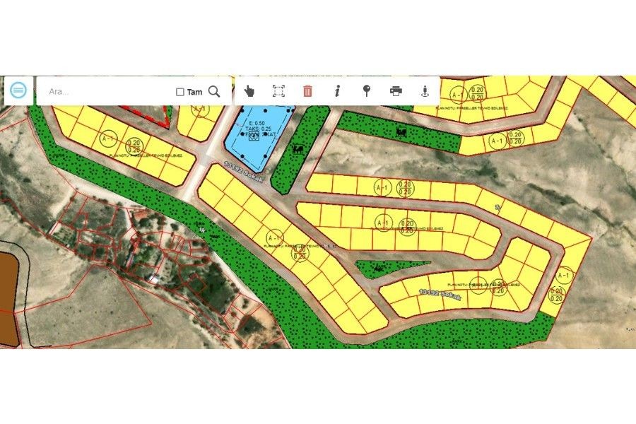 GesArazi Yatırım Proje den FULL KONYA MANZARALI 500 M2 MÜSTAKİL